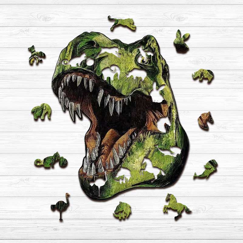 Tyrannosaurus rex Wooden Jigsaw Puzzle - aimpuzzle