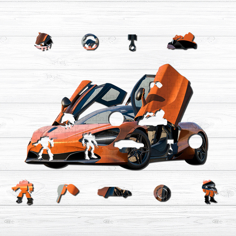 McLaren 720S Wooden Jigsaw Puzzle - aimpuzzle