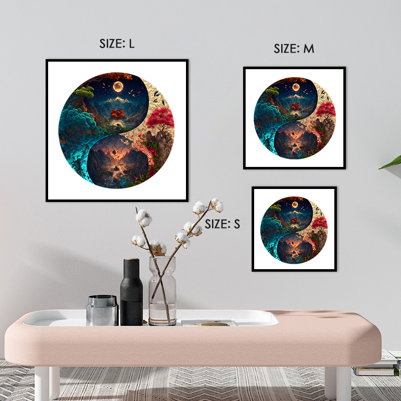 Yin Yang Magical World Wooden Jigsaw Puzzle - aimpuzzle